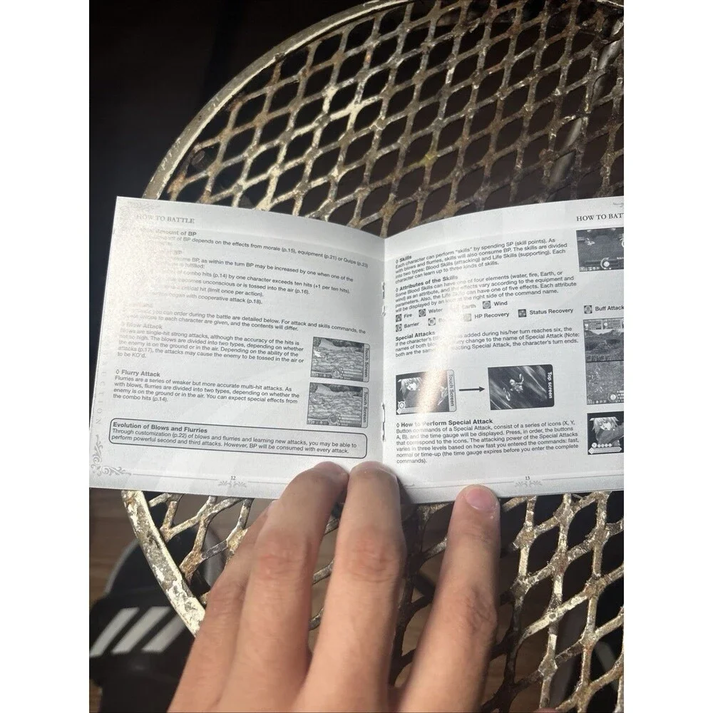 Sands of Destruction Nintendo DS Manual Only